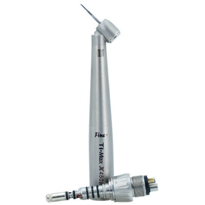 Durable Fiber Optic Dental HIgh Speed Handpiece Unit 45 Degree With Air Turbine