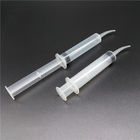 Disposable Plastic Dental Syringe Curved Tip Style For Root Canal / Etchant