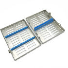 10 Dental Instruments Stainless steel Autoclave Sterilization Cassette Tray Racks