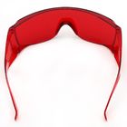 Red Color Dental Materials Protective Eye Goggles Safety Anti-fog Glasses