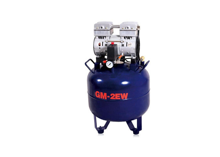 105L / min Volume Flow Dental Air Compressor , 38L Silent Oilless Air Compressor