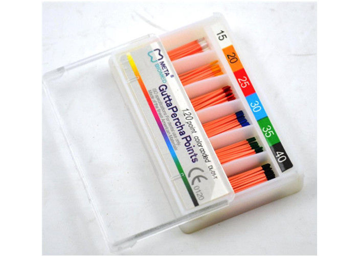CE Approved Meta Dental Materials GP Points Dental Gutta Percha Points