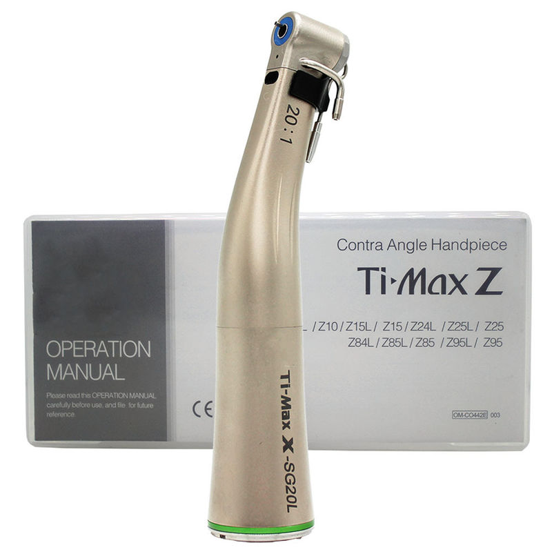 TiMax XSG20L 201 Fiber Optic contra angle Reduction dental handpiece