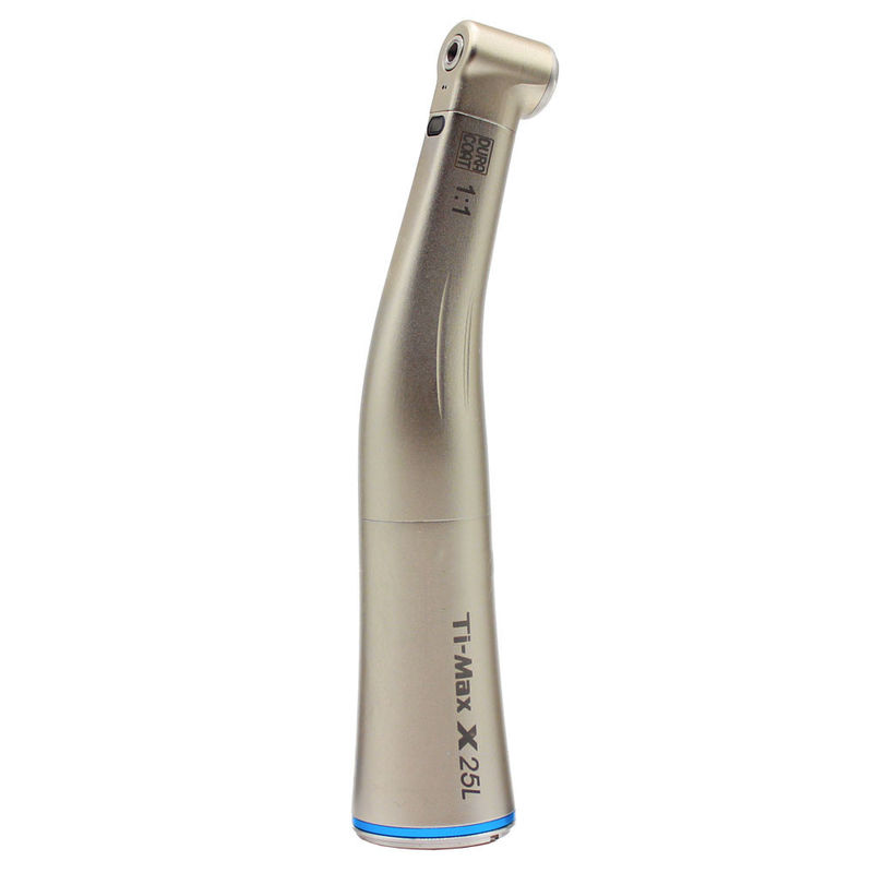 Ti Max X25L 1:1 contra angle dental handpiece with fiber optical