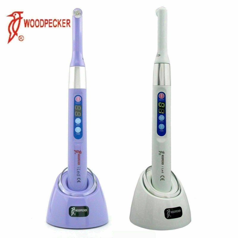 Woodpecker I Led Light Cure Unit Dental 1 Second Cure Lamp 3000Mw/Cm2