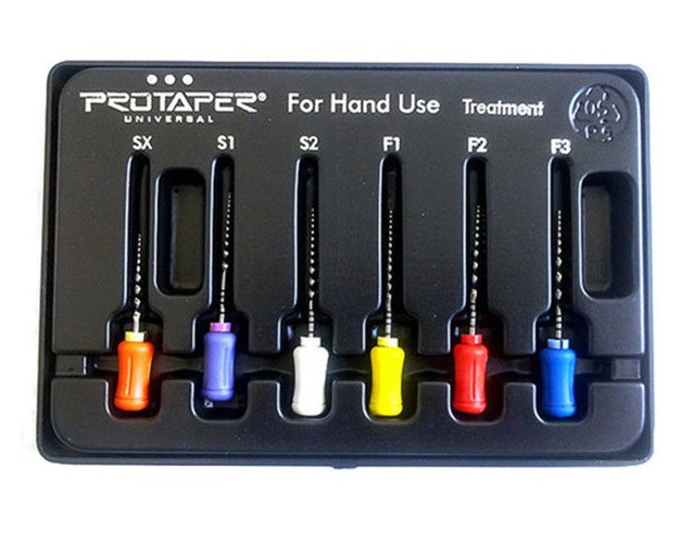 Stainless Steel Root Canal Instruments protaper endo files for hand use