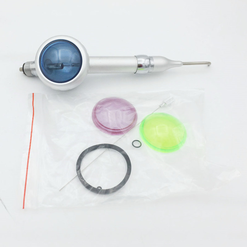 2/4 Holes Teeth Dental Polishing Handpiece Metal Prophy Mate With Coupling