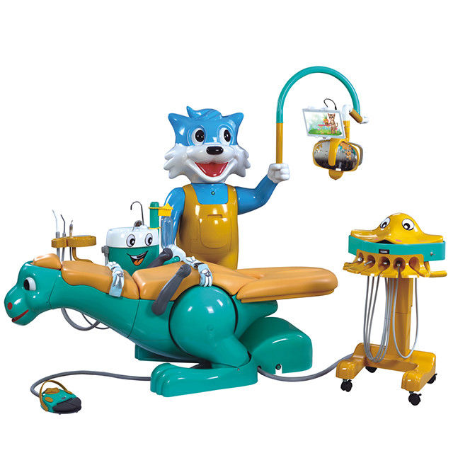 A8000-I B Cartoon Design Kids Children Dental Chair Unit With Blue Cat