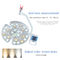 White Multiscene Dental LED Lamp , Practical Dental Chair Halogen Light