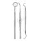 3pcs Stainless Steel Orthodontic Dental Instruments Mouth Mirror Dental Tools