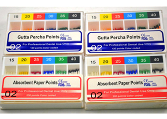 Teeth Dental Gutta Percha Points , Clean Protaper Gutta Percha Points