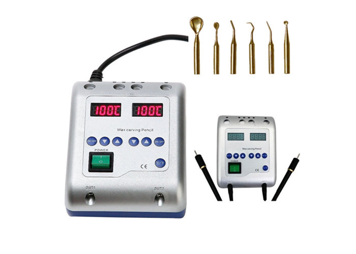 SJK Dental Lab Equipment Electric Waxer Carving Knife with Double Pen