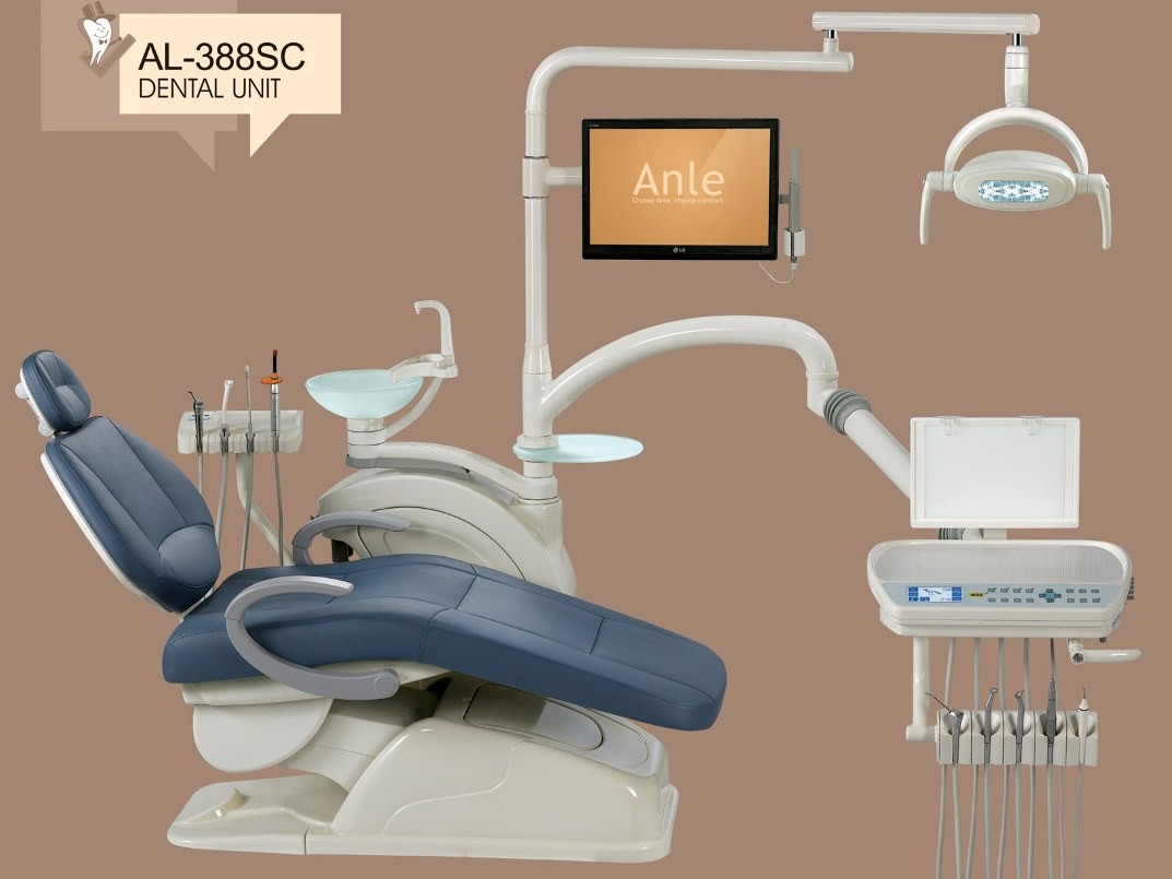 AL-388SC Advanced Dental Chair Unit Low Mounted With Switch LED Lamp