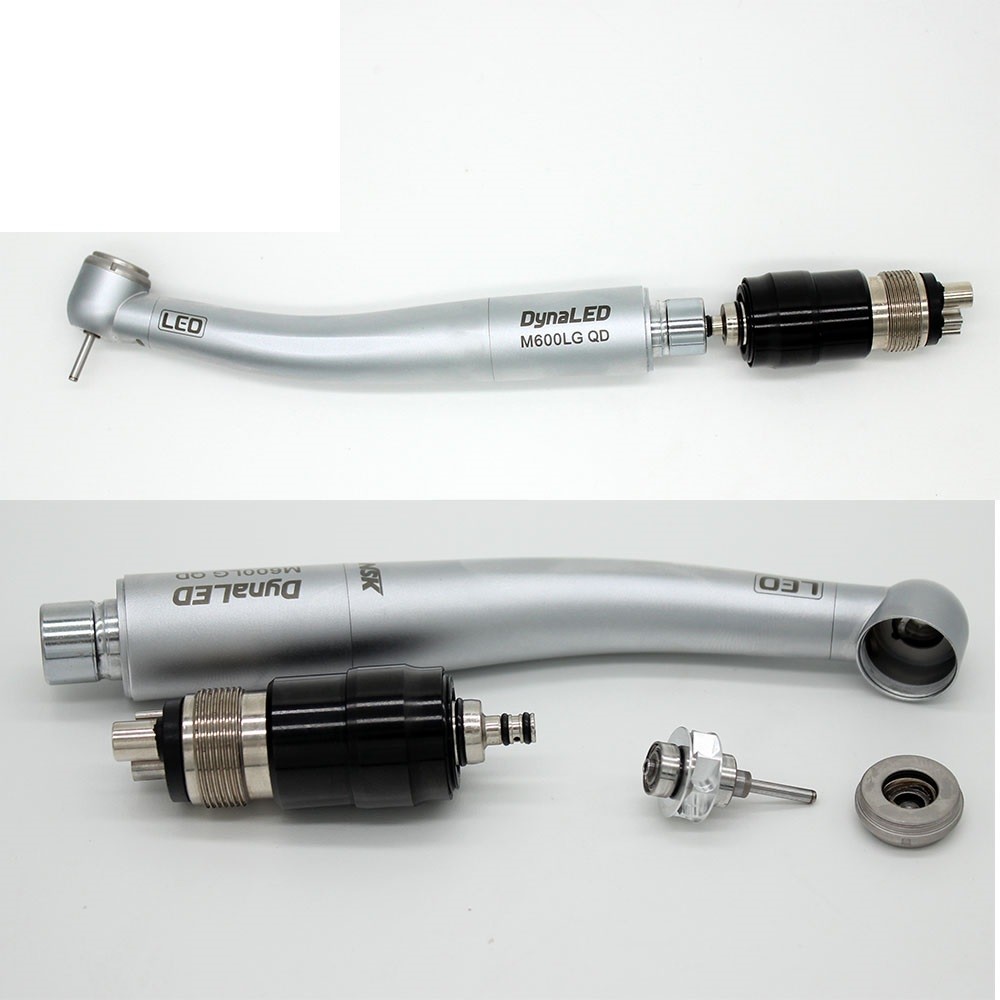 DynaLED dental high speed handpieces Self generator LED illumination