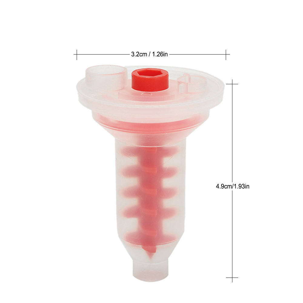 50pcs/pack Dental Plastic Dynamic Mixing Tips for impression materials