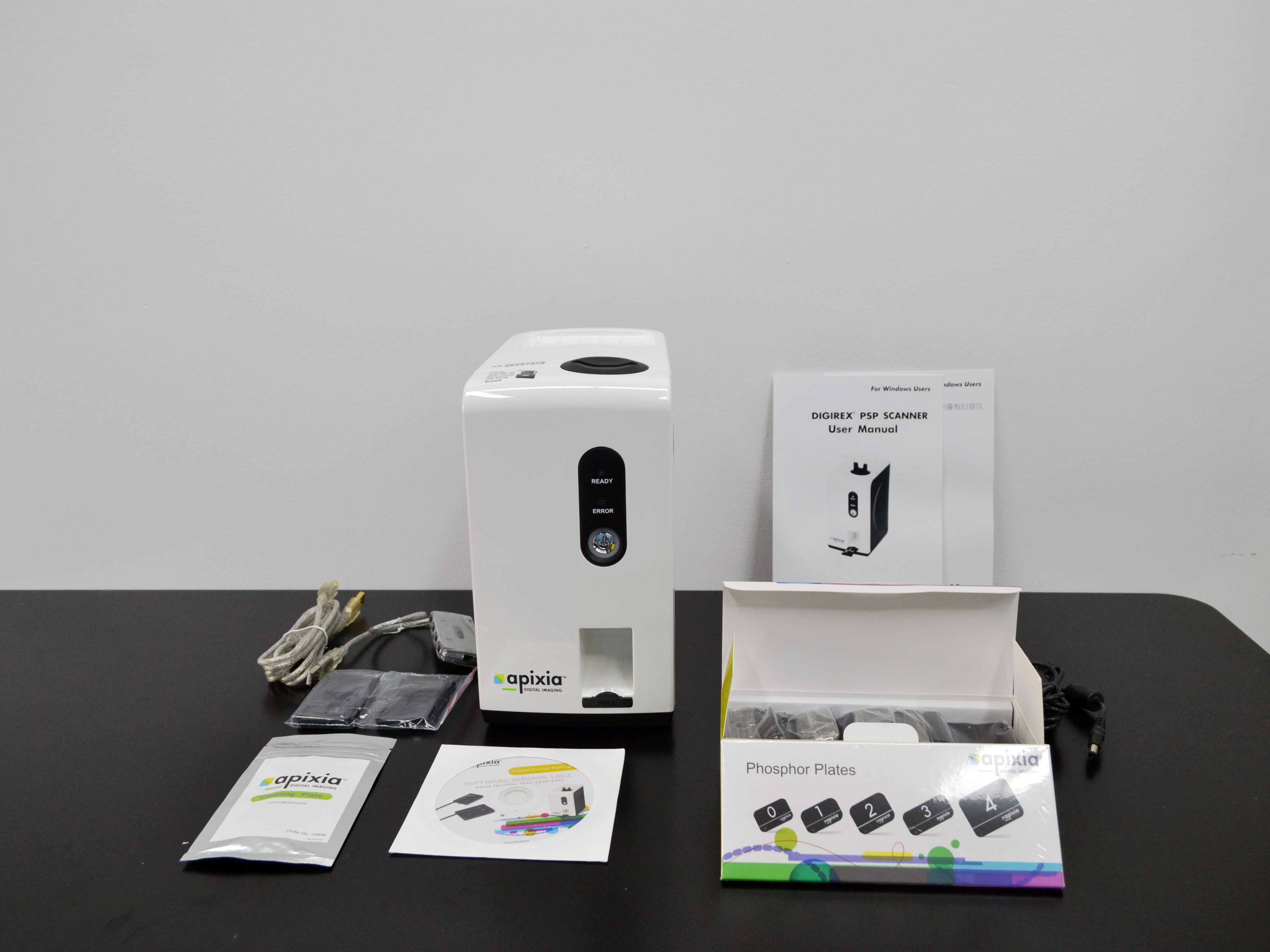 3D Master Apixia Ridiology PSP Digital Portable Dental xray Film Scanner