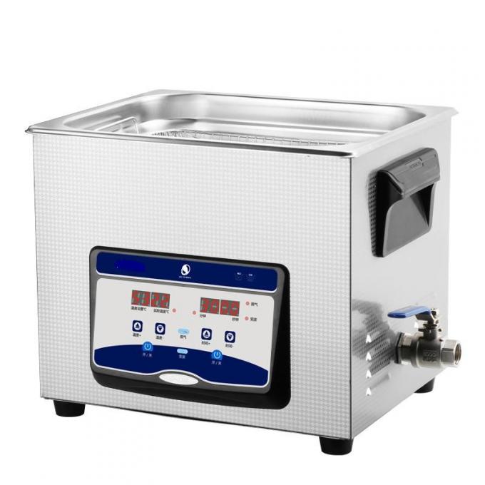 10L ultrasonic vibration cleaner for small parts with heater and timer
