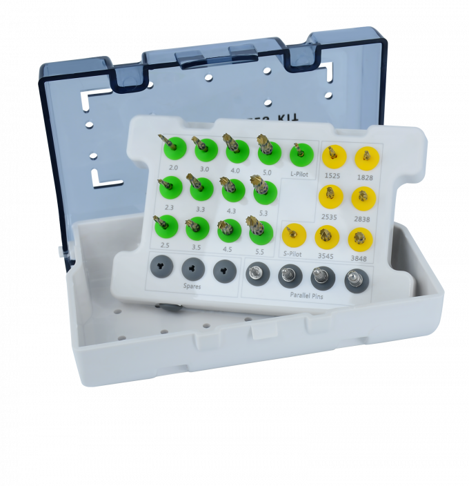 Ear Bur Kit A Bur Kit For Osseodensification Professional Bone Expanding Bur Kit 24 ...