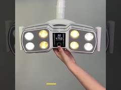 Electricity Double Color Temperature Dental Chair Light Metal ABS