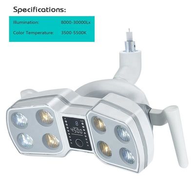 Shadowless Dental Surgical Lights Multipurpose Removable With 8 Bulbs