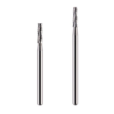 Tahan Lama Tungsten Dental Carbide Burs HRC 55 Untuk Pencabutan Gigi