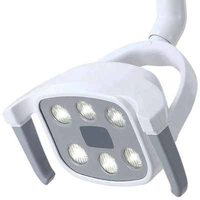 Amarillo blanco 6 pedazos de la silla de la luz del dispositivo dental 3500-5500K de la iluminación