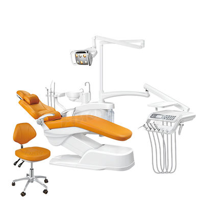 Unidad dental oftálmica multicolora desprendible de la silla con la lámpara de detección del LED