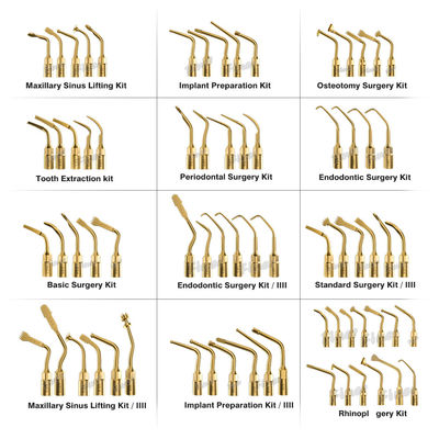 25KHz piezo botchirurgie tips voor sinusopheffing tandextractie parodontale chirurgie