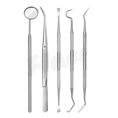 Dental Tools Mouth Mirror Dental Hygiene Kit For Teeth Cleaning