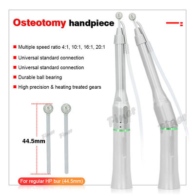 16/1 20 degrés Unité de pièce à main dentaire Implantation dentaire Contre-angle
