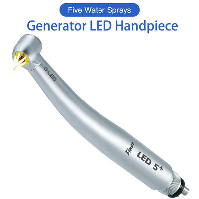 2 Hole Practical Dental LED Handpiece , Dental High Speed Handpiece 4 Hole