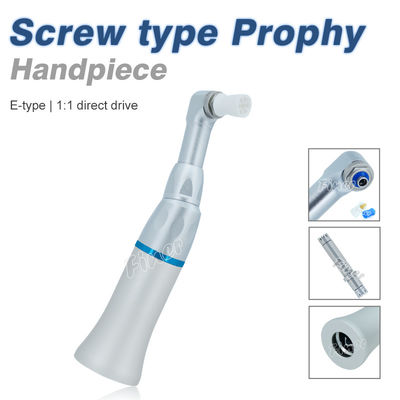 Mắt đánh bóng bàn chải bàn tay Crew Prophy Tốc độ thấp Contra Angle Handpiece