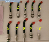 Black Dental Led Curing Light Glass Optical Fiber Guide Rod Tip 8mm 10mm 12mm 14mm