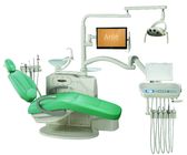 Environmental Leather Dental Chair Unit With Low Mounted LCD Function Display