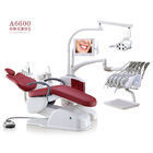 A6600 Dental Equipment Portable Dental Unit Soft Leather Seat With LED Dental Lamp