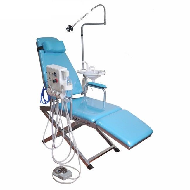 GM-C008 Luxury Type Foldable Dental Patient Chair With Portable Turbine Unit