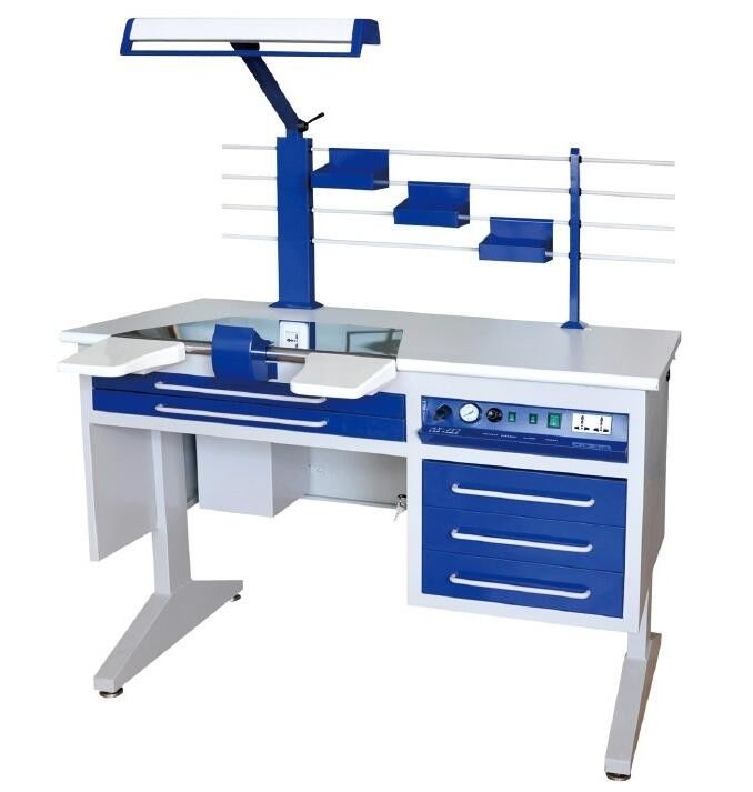 AX-JT7 Single Person Dental lab Workstation for removal of dust resulting