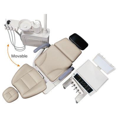 Ergonomic Electric Dental Chair Unit 300W With LED Surgery Lamp Light