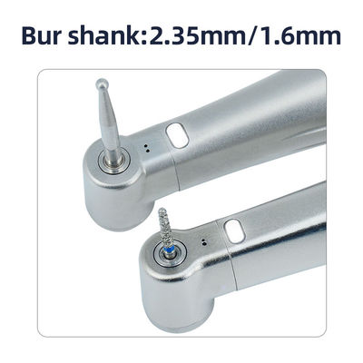 Máy tay nha khoa tốc độ thấp Sợi quang Stainless Steel Contra Angle Handpiece