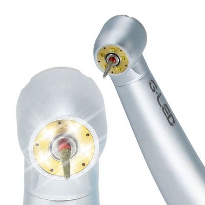 Handpiece Dental Logam Dengan Lampu LED Keramik Bearing Praktis