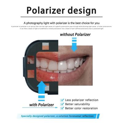 6000-6500K Orthodontic Dental Instruments Photography Flash Light Dimmable