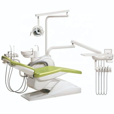 Equipo eléctrico multiusos de la silla dental de la PU con la pantalla táctil