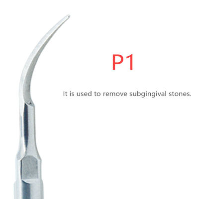 Silberne Farbe Edelstahl-Ultraschall-Endo Tips In Endodontics Durables