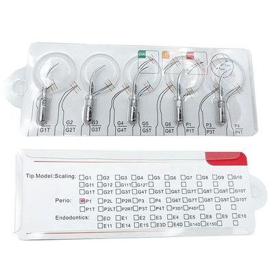 Stainless Steel Ultrasonic Endo Tips In Endodontics Durable Silver Color