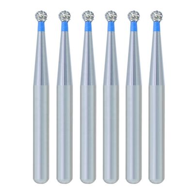 Round Diamond Dental Carbide Burs Multipurpose Length 16-19mm