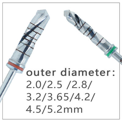 Implant van de Trephineboor Tandhulpmiddelen Multifunctioneel Roestvrij staal