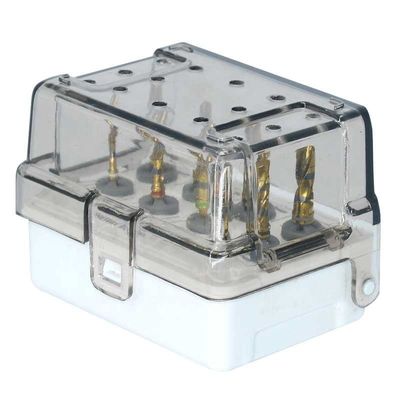 Portable Implant Dental Surgical Drill Kit Lightweight Silver Gold Color