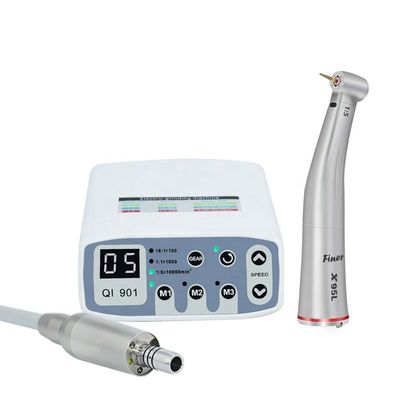 110V 220V Dental Laboratory Equipments Electric Motor With 1:5 Handpiece