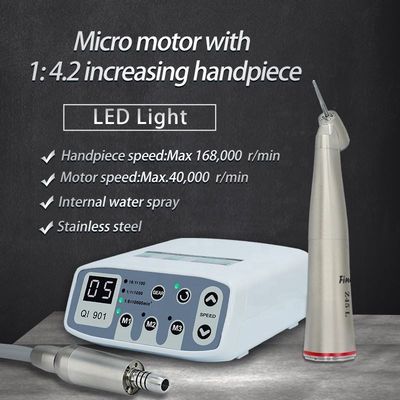 Peralatan Laboratorium Gigi Multiscene Motor Handpiece Listrik DC 36V 3A