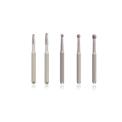 Durable Tungsten Dental Carbide Burs HRC 55 For Teeth Extraction